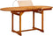 vidaXL - Tuintafel - (120-170)x80x75 - cm - massief - acaciahout