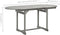 vidaXL - Tuintafel - (120-170)x80x75 - cm - massief - acaciahout