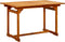 vidaXL - Tuintafel - (120-170)x80x75 - cm - massief - acaciahout