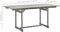 vidaXL - Tuintafel - (120-170)x80x75 - cm - massief - acaciahout