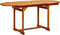 vidaXL - Tuintafel - (120-170)x80x75 - cm - massief - acaciahout