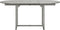 vidaXL - Tuintafel - (120-170)x80x75 - cm - massief - acaciahout