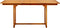 vidaXL - Tuintafel - (120-170)x80x75 - cm - massief - acaciahout