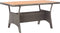 vidaXL - Tuintafel - 120x70x66 - cm - massief - acaciahout - grijs