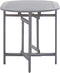vidaXL - Tuintafel - 120x70x74 - cm - massief - acaciahout - grijs