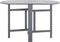 vidaXL - Tuintafel - 120x70x74 - cm - massief - acaciahout - grijs