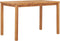 vidaXL - Tuintafel - 120x70x77 - cm - massief - teakhout