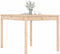 vidaXL Tuintafel 121x82,5x76 cm massief grenenhout