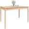 vidaXL Tuintafel 121x82,5x76 cm massief grenenhout