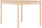 vidaXL Tuintafel 121x82,5x76 cm massief grenenhout