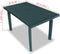 vidaXL - Tuintafel - 126x76x72 - cm - kunststof - groen