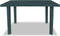 vidaXL - Tuintafel - 126x76x72 - cm - kunststof - groen