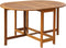 vidaXL - Tuintafel - 130x90x72 - cm - massief - acaciahout