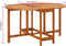 vidaXL - Tuintafel - 130x90x72 - cm - massief - acaciahout