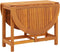 vidaXL - Tuintafel - 130x90x72 - cm - massief - acaciahout