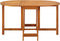 vidaXL - Tuintafel - 130x90x72 - cm - massief - acaciahout