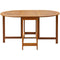 vidaXL - Tuintafel - 130x90x72 - cm - massief - acaciahout