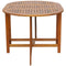 vidaXL - Tuintafel - 130x90x72 - cm - massief - acaciahout