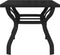 vidaXL - Tuintafel - 140x70x70 - cm - staal - en - glas - zwart