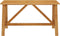 vidaXL - Tuintafel - 140x70x73,5 - cm - massief - acaciahout