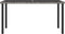 vidaXL - Tuintafel - 140x70x73 - cm - poly - rattan - grijs