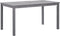 vidaXL Tuintafel 140x80x74 cm massief acaciahout greywash
