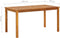 vidaXL - Tuintafel - 140x80x74 - cm - massief - acaciahout