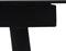 vidaXL - Tuintafel - 150x80x74 - cm - staal - en - glas - zwart