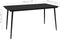 vidaXL - Tuintafel - 150x80x74 - cm - staal - en - glas - zwart