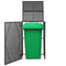 vidaXL - Tuintafel - 150x90x72 - cm - massief - acaciahout - en - staal