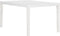 vidaXL - Tuintafel - 150x90x72 - cm - polypropeen - wit
