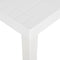 vidaXL - Tuintafel - 150x90x72 - cm - polypropeen - wit