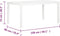 vidaXL - Tuintafel - 150x90x72 - cm - polypropeen - wit