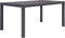 vidaXL - Tuintafel - 150x90x72 - cm - rattan-look - kunststof - bruin