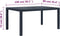 vidaXL - Tuintafel - 150x90x72 - cm - rattan-look - kunststof - antraciet