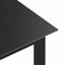 vidaXL - Tuintafel - 150x90x74 - cm - aluminium - en - glas - zwart