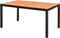 vidaXL - Tuintafel - 150x90x74 - cm - aluminium - en - HKC - bruin