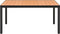 vidaXL - Tuintafel - 150x90x74 - cm - aluminium - en - HKC - bruin