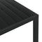 vidaXL - Tuintafel - 150x90x74 - cm - aluminium - en - HKC - zwart