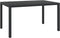 vidaXL - Tuintafel - 150x90x74 - cm - aluminium - en - HKC - zwart