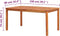 vidaXL - Tuintafel - 150x90x74 - cm - massief - acaciahout