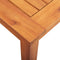 vidaXL - Tuintafel - 150x90x74 - cm - massief - acaciahout