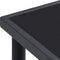 vidaXL - Tuintafel - 150x90x74 - cm - staal - antracietkleurig