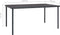 vidaXL - Tuintafel - 150x90x74 - cm - staal - antracietkleurig