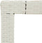 vidaXL - Tuintafel - 150x90x75 - cm - gehard - glas - en - poly - rattan - wit