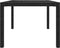 vidaXL - Tuintafel - 150x90x75 - cm - gehard - glas - en - poly - rattan - zwart