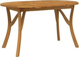 vidaXL - Tuintafel - 150x90x75 - cm - massief - acaciahout