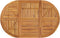 vidaXL - Tuintafel - 150x90x75 - cm - massief - acaciahout
