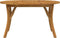 vidaXL - Tuintafel - 150x90x75 - cm - massief - acaciahout