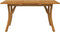 vidaXL - Tuintafel - 150x90x75 - cm - massief - acaciahout